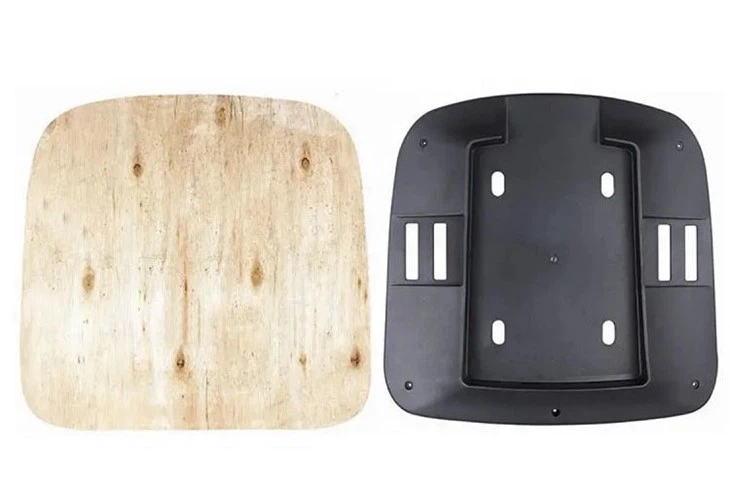 Suniver plywood office chair seat accessories components panel